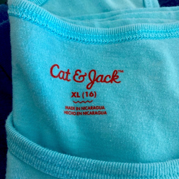 Cat & Jack Youth Boys “Shark Head” Graphic Tank - Picture 2 of 3